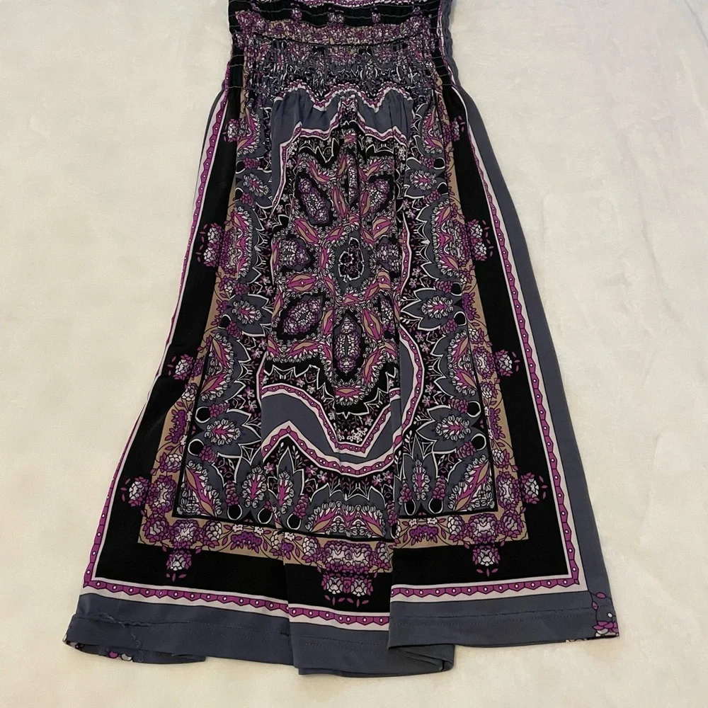 Strapless Dress- Pretty Pattern - Picture 6 of 10